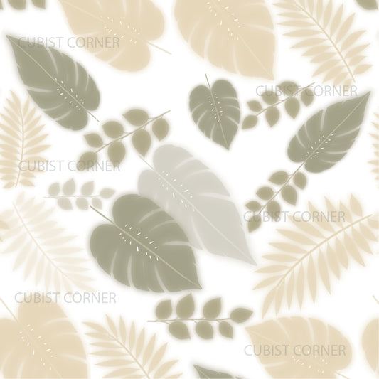 Leaf Silhouette Haze