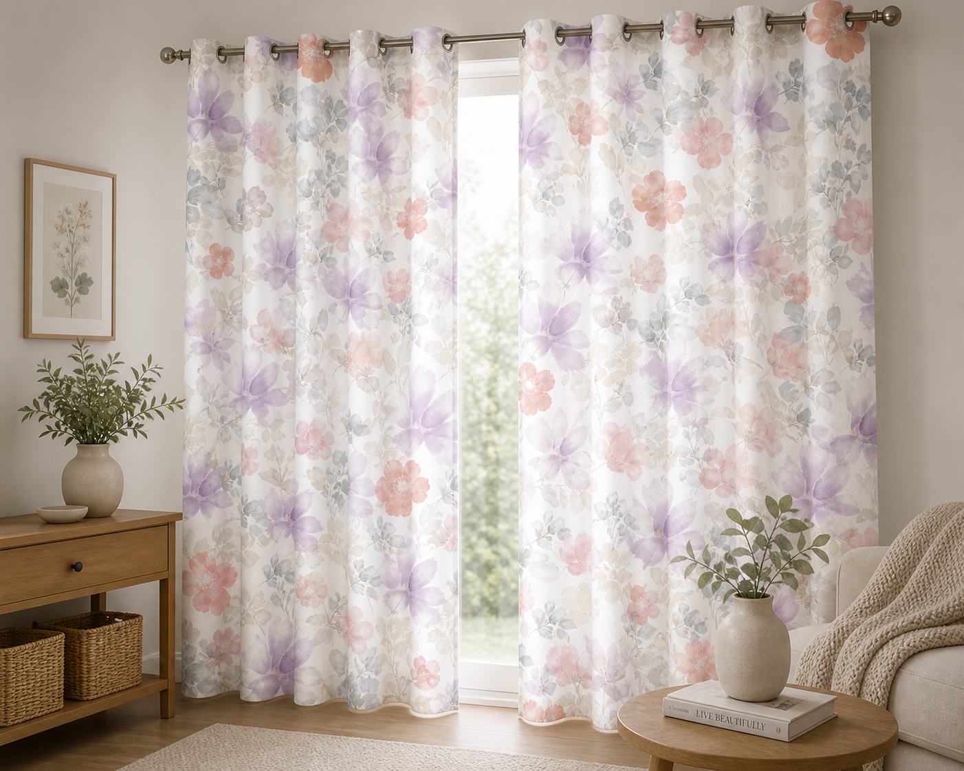 Misty Floral Blur