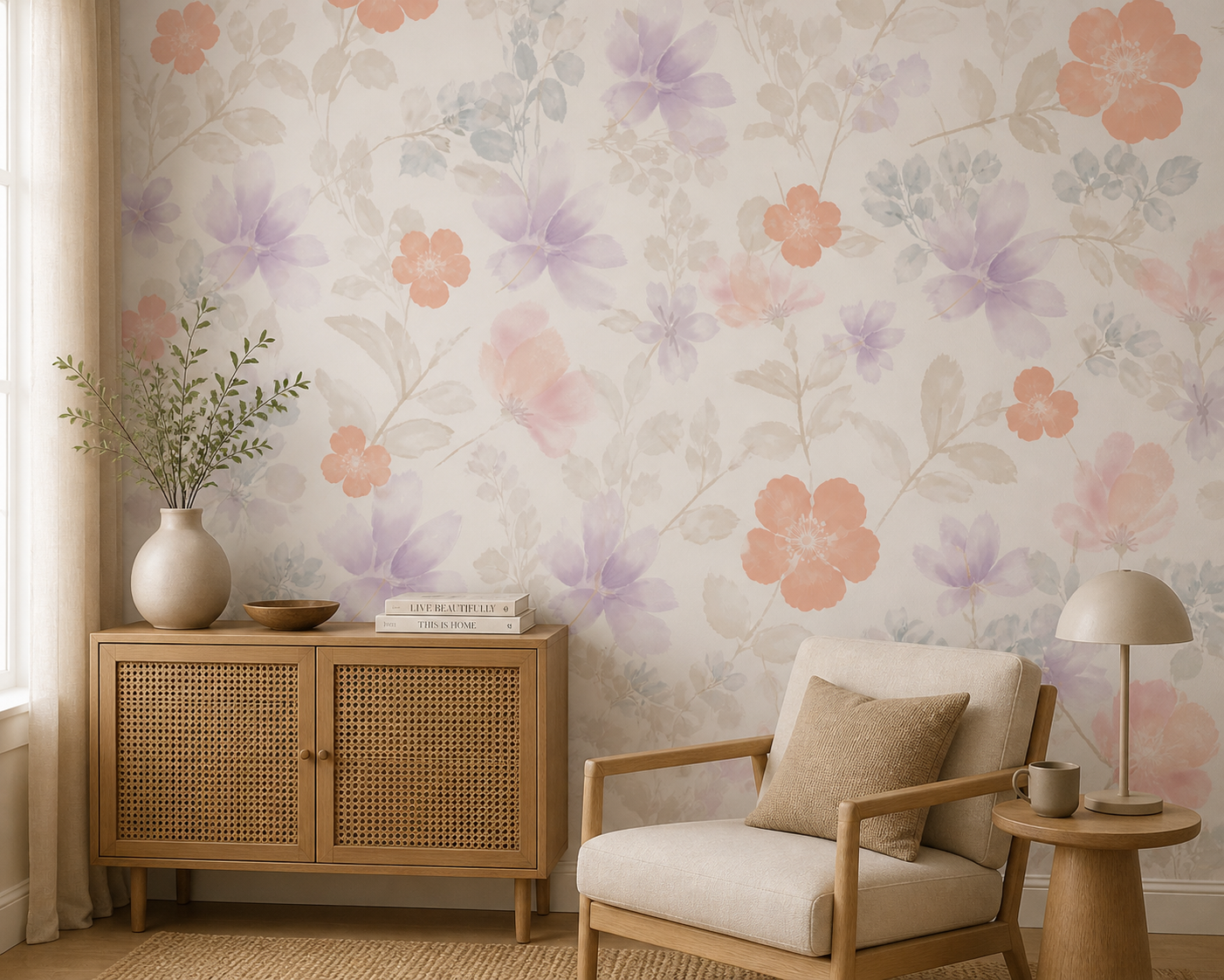 Misty Floral Blur