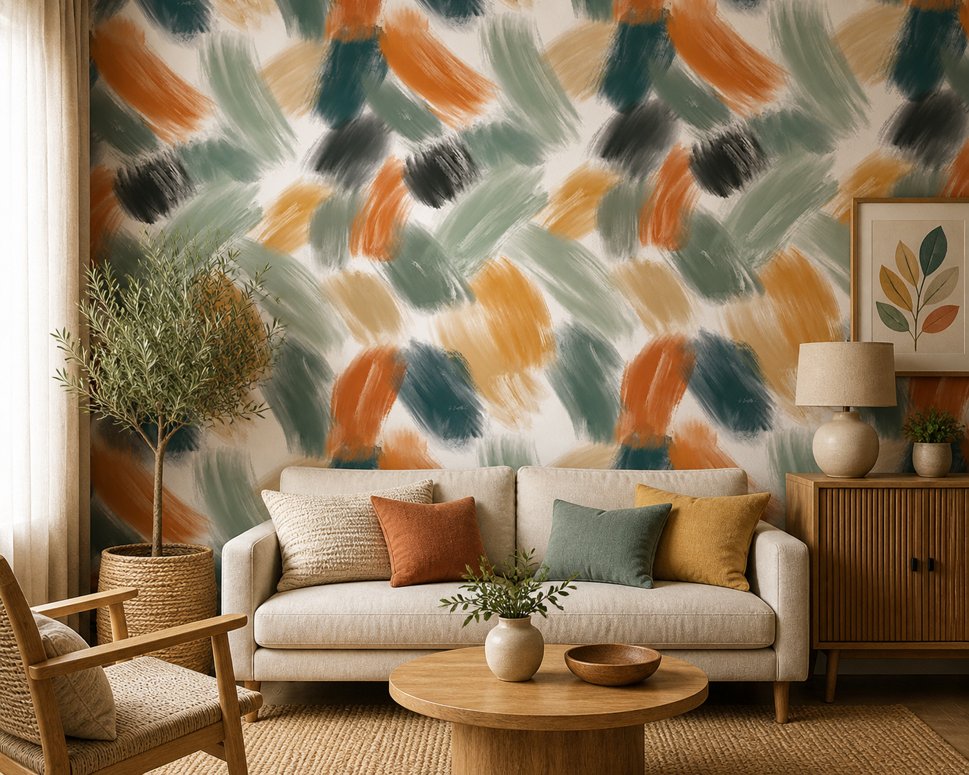 Brushstroke Abstract