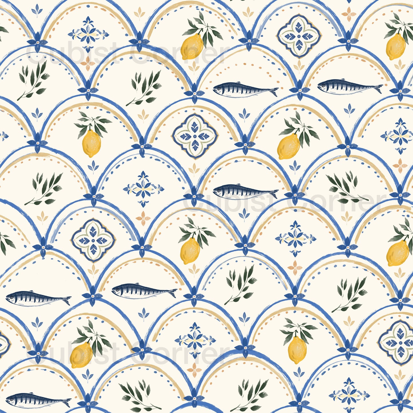 Fish Scale Lattice