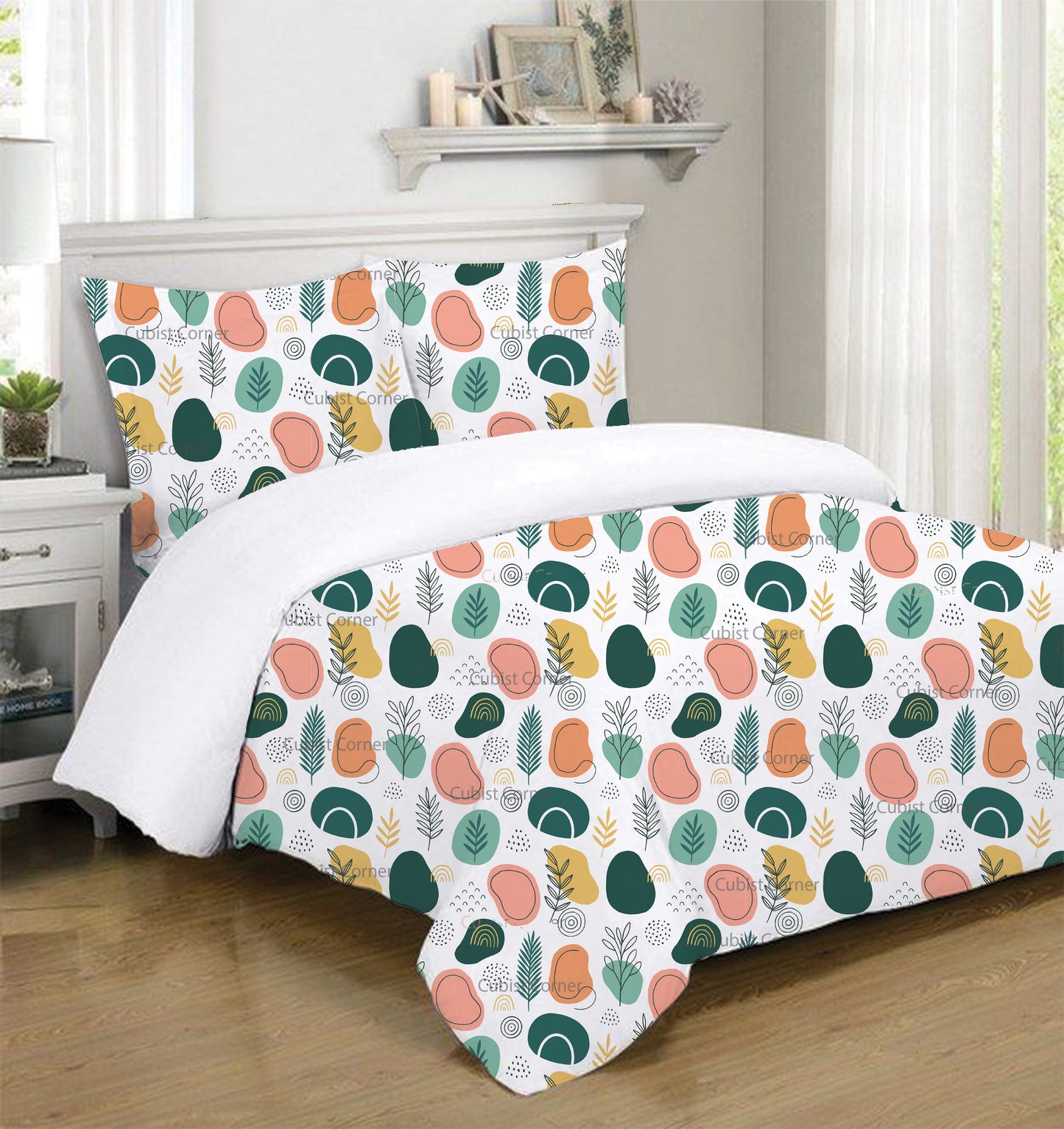 Abstract Botanical Harmony