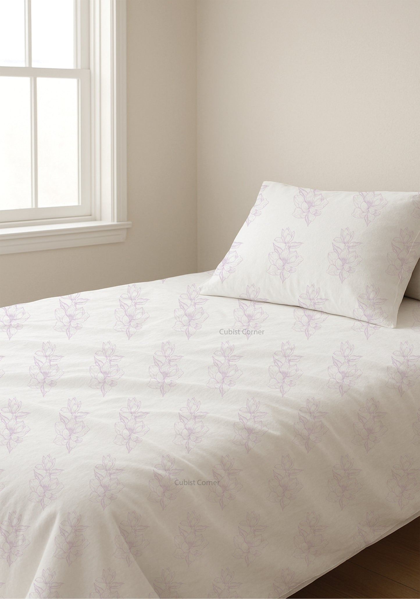 Magnolia - Hand Rendered