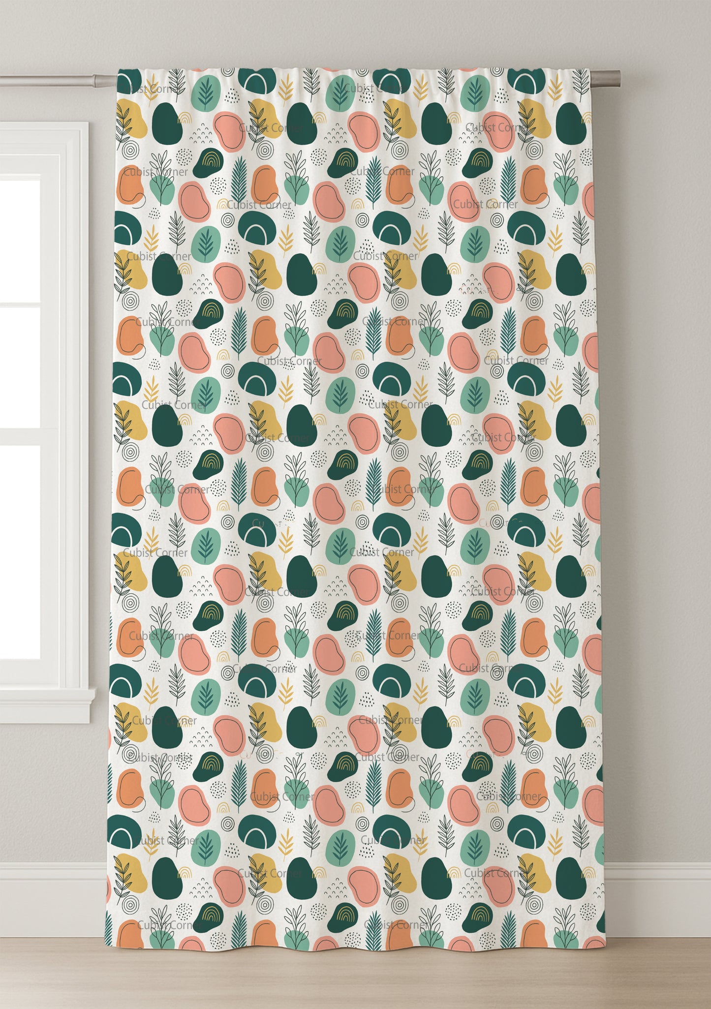 Abstract Botanical Harmony