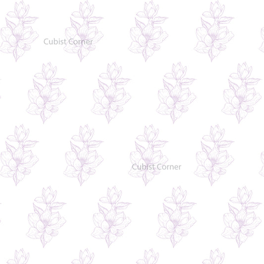 Magnolia - Hand Rendered